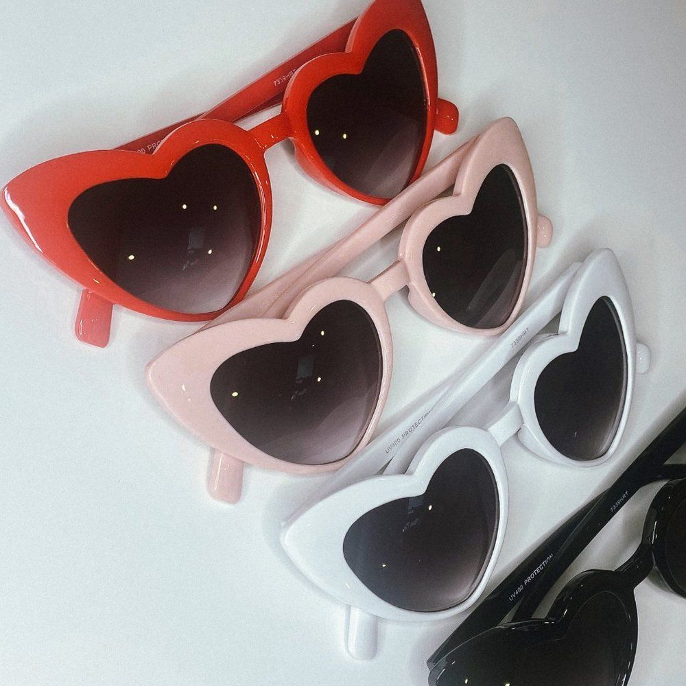 CUSTOM - Heart Sunglasses - Picture 4 of 6